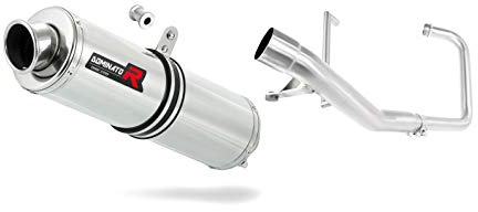 DOMINATOR Impianto di scarico Collettori Marmitta Silenziatore ST compatibile con YBR 125 2009-2018