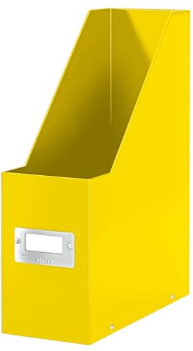 Leitz Click & Store Portariviste, Formato A4, 10.3 x 33 x 25.3 cm, 60470016 - Giallo