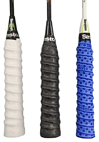 Senston New Rackets Grip Anti Slip Perforated Super Absorbent Tennis Overgrip Badminton Overgrip Pickleballs Overgrip