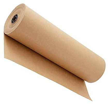 Ipetboom 1roll Kraft Paper Roll for Versatile Brown Wrapping Paper for Packaging Shipping and Projects Easy to Fold and Create Shapes