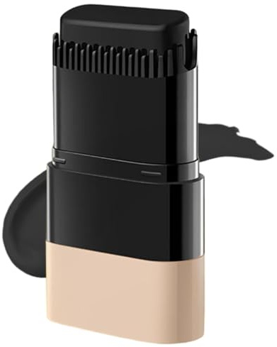 Bâton De Coloration Instantanée Avec Peigne Intégré,Kit Permanente Cheveux,Bâton De Teinture Pour Cheveux Imperméable,Teinture Capillaire Peigne Pratique (Noir Naturel)