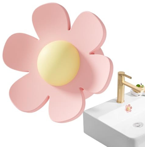 ycezw Cubre rebosadero fregadero – Cubre rebosadero fregadero, insertos orificio sustitución junta forma para lavabo cocina casa