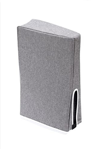 Sirxlevcy Protettiva Antipolvere Protettiva per Giochi Impermeabile e Antigraffio Adatta per Console di Gioco Grigia