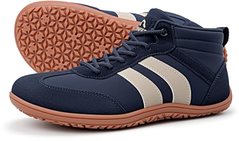 Sosenfer Unisex breda barfotaskor minimalistiska barfotaskor män kvinnor utomhus tofflor slip-on sneakers