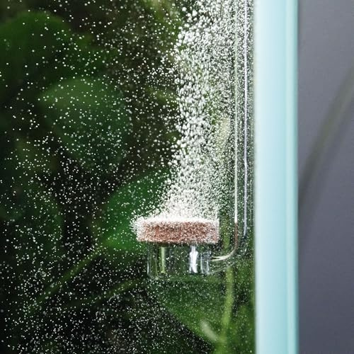 Aquario Neo CO2 Aquarium Diffusor - CO2 Diffusor Aquarium Kit, CO2 Diffusor für Aquarienpflanzen, CO2 System für Aquarium - Normal Spezial Diffuser, Mittel