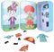 ASTARON Magnetisches Puzzle Eisenkastenspiel für Jungen, Lernspielzeug für Kinder auf Reisen mit 23 magnetischen Puzzles, fördert Vorstellungskraft und Konzentration