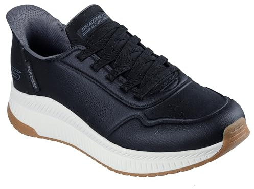 Skechers Scarpe Sportive Slip-ins: Bobs Sport Squad 4 - Direct Step Taglia 40 Codice 118424-BLK Nero Uomo