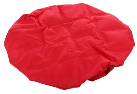 Healifty Gorra para Calentar el Cabello de Gel Rojo, Acondicionamiento Profundo, Apta para Microondas, Tamaño Mediano, para Todo Tipo de Cabello, Uso Térmico en Peluquería y Cuidado