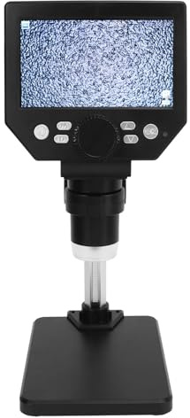 Generic Digital Microscope 1000X HD Display Electron Microscope for Circuit Board Testing and Education 4.3 Inch