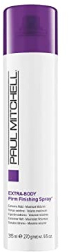 Paul Mitchell Extra-Body Firm Hairspray, Extreme Hold, Maximum Volume + Humidity Resistance, For Fine Hair, 9.5 oz