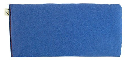 Unscented Flax Organic Eye Pillow -Soft Cotton 4 x 8.5 - choose from a rainbow of soothing colors - periwinkle blue purple