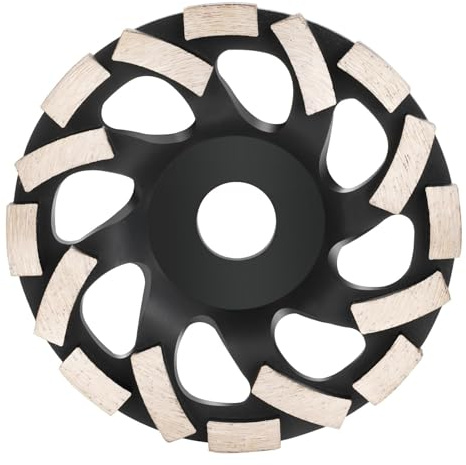 Drado Muela Diamante Desbastadora, 125mm Disco de copa Diamante Desbaste, 0.5kg Granito Irrompible Resistente a Los Golpes, Mármol, Pulido De Piedra De Pared