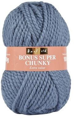Sirdar Hayfield Bonus Super Chunky, Ocean Blue (609), 100g