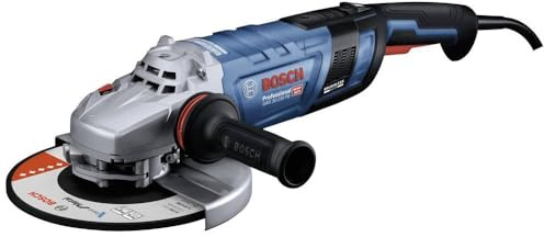 Bosch Professional nätdriven vinkelslip GWS 30-230 PB (borstlös motor på 2 800 W, KickBack Control och broms, kompatibel med Boschs dammutsugsystem GDE 230 FC-T, i kartong)
