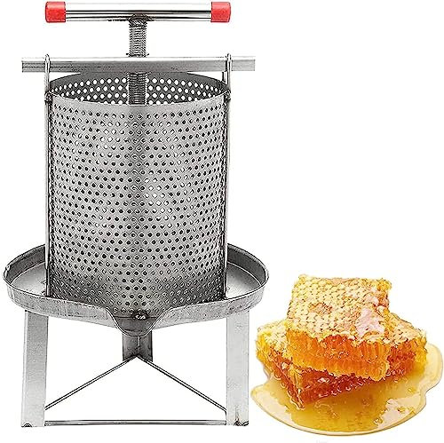 HACSYP Torchio per UVA Estrattore di Miele, estrattore di Miele, pressa for Cera di Miele, pressa a Rete, for la vinificazione, Strumento for l'apicoltura, torchio for Frutta