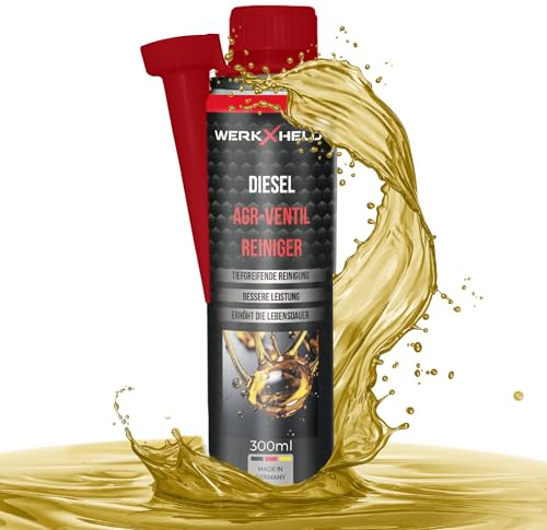 WerkXheld AGR-Reiniger 300ml | Diesel Systemreiniger | Injektor, Partikelfilter & Katalysator Reiniger | Diesel Additiv für Motoren & AGR-Ventile | Hochwirksame Dieselreinigung - Made in Germany