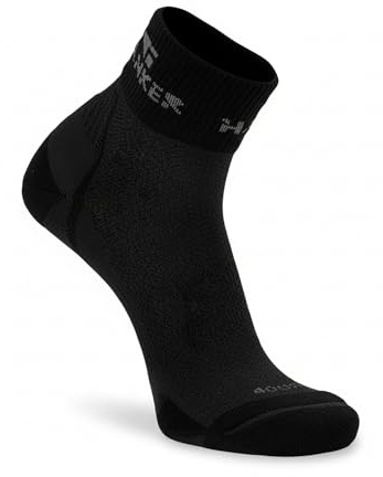Chaussettes de running et de trail unisexes respirantes sans coutures | Amorti talon-pointe, maintien anatomique, zones ventilées, soutien de la voûte plantaire