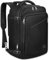 MATEIN Rucksack Handgepäck Flugzeug, Ryanair Handgepäck 40x20x25 Klein Rucksack Damen 20L, Erweiterbar Daypack Reiserucksack Flugzeug Herren, Cabin Bag für Business Weekender Reise, Schwarz