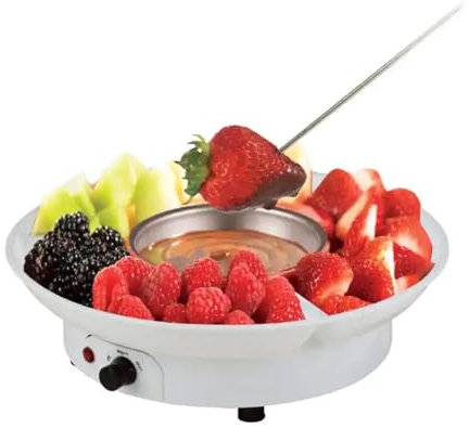 YHJLZNA Chocolate Fountain Machine,Chocolate Fountain Fondue Machine,Ease Of Assembly,Hot Nacho Cheese Fountain For Parties,Cheese, Ranch,Sauce,Wedding