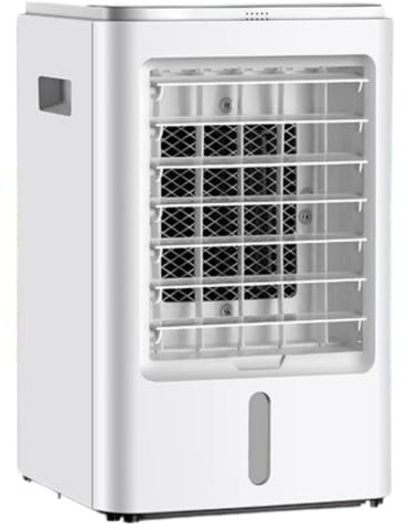 12V/24V bärbar luftkylare, 4-i-1 evaporativ mini-luftkonditionering med 4L vattentank, fjärrstyrd kylfläkt för lastbil, husbil, skåpbil, hemmakontor car-24V