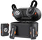 Hollyland Lark M2S Ultimate Combo (Camera RX+Lightning RX+Type-C RX) Microfono Lavalier wireless per iPhone/Camera/Android/PC, microfono compatto, clip in titanio, cancellazione del rumore, Vlog