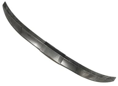 Auto Spoiler 3 STÜCKE Universal Auto Spoiler ABS Kofferraum Heckspoiler Heckspoiler 115-125 cm Einstellbar Für Die Meisten Auto Auto Spoiler Wing(All Black)