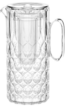 Guzzini - Vanity, Caraffa con bulbo infusore Trasparente in Bio-based SAN e Bio-based SMMA - ARIA