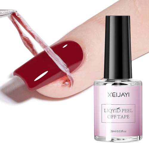 GZSYY Liquid Latex Peel Off Nail Polish Set Liquid Latex Tape for Nails Peel Off Base Coat UV Gel