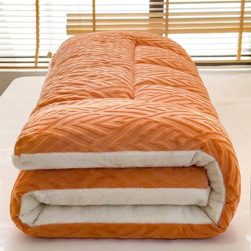 Materasso futon tradizionale tailandese tappetino portatile giapponese singolo doppio letto futon cuscino ideale per casa e viaggi (colore: D Dimensioni: 90 x 200 cm)