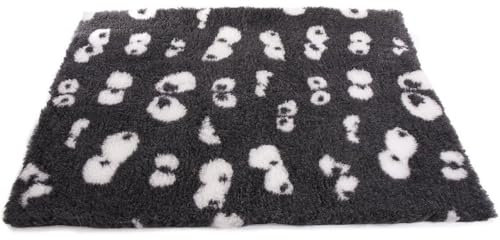 Martin Sellier Vetbed poot zwart/Roze 50X75 cm