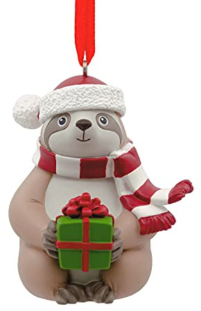 Hallmark Jolly Sloth Christmas Ornament