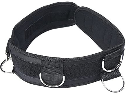 Colcolo Fitness Waist Strap Resistance Band with Rings Agility Resistance for Cable Machines
