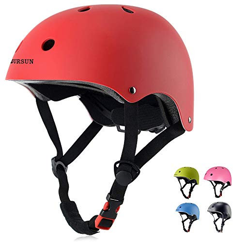 BURSUN Kinder Fahrradhelm Kinderhelm Skaterhelm für Alter 2-16 Jahre Jungen Mädchen, Kinderhelm für Fahrrad Roller Skateboard Scooter Roller Skating
