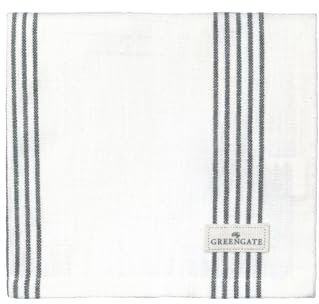 GreenGate Gladys Stoffserviette Grey 40x40cm