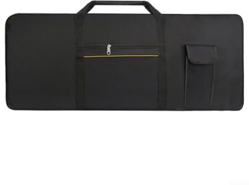 Zilimontt Sac pour clavier électronique, sac en tissu Oxford, tissu Oxford 420D, pour un transport sûr de votre clavier électrique 61 touches et accessoires, 99 x 40 x 13 cm
