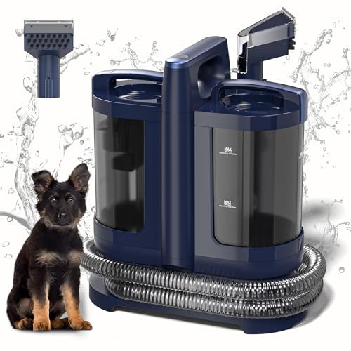 Carpet Cleaner Machines,Portable Upholstery Cleaner Machines,18Kpa Powerful Suction Pet Stain Machine,450W Deep Spot Cleaning Machines for Couch,Car Seats,Upholstery&Furniture,15.8ft Cord