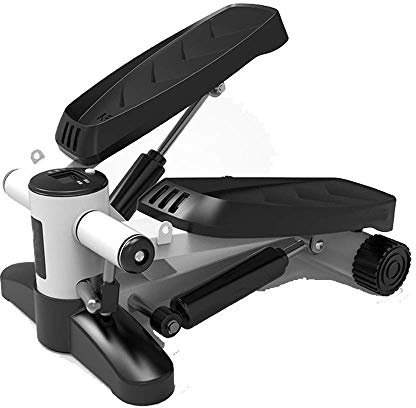 Stepper Stepper för träning Mini Stepper Mini fotpedal Stepper Step Trainer utrustning med motståndsband Hållbar och säker löpband och Comforta