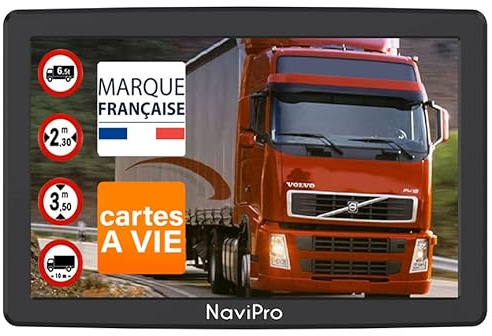 Navigatore per mezzi pesanti, 9 pollici, Navigatore per Camion, Autocarro, Autobus, Europa,Traffico in Tempo Reale