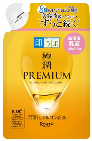 Hada Labo Gokujun Premium Hyaluronic Emulsion Refill Cream 140mL