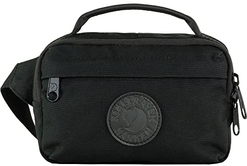 Fjällräven Unisex Kånken No. 2 Black Hüfttasche, Black, One Size