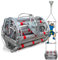 Feuerleiter Strickleiter Rettungsleiter Notfall-Leiter Balkon Fenster 3m 5m 10m 15m 20m Fluchtleiter aus Aluminiumlegierung - Zusammenklappbar Tragbare, Schnelle Rettung(12m)