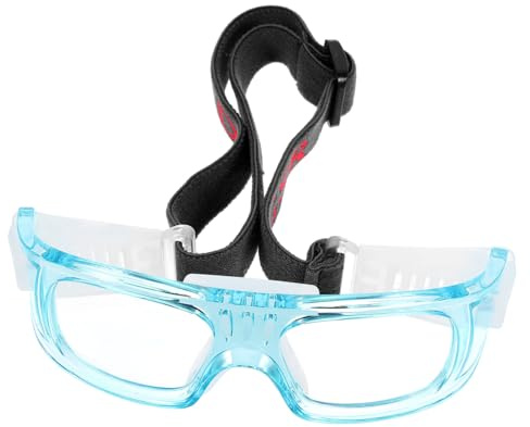 BCOATH Lunettes de Protection Sport Bleu Choc avec Sangle Ajustable pour Basketball Football Cyclisme Outdoor
