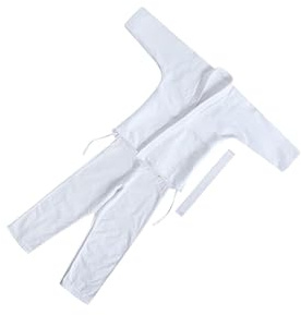 ICDKOYK Judo Gi Karate Judo Gi Uniform Herr Vuxna Träningskläder Lättviktiga Bomullskläder Kampsport Uppfyller Tävlingsstandarder Jiu Jitsu Uniform Karatekläder Student