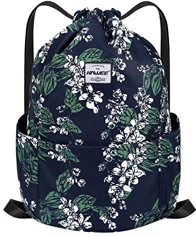 Sportivo Zaino con Coulisse Grande Coulisse Borsa da Palestra con Tasca
