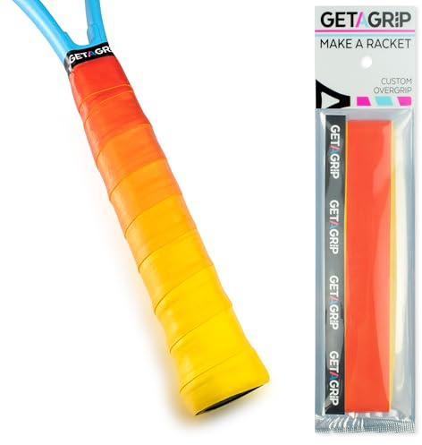 GET A GRIP Griffband Tennisschläger, Overgrip, Anti-Schweiß (GSM, 1)