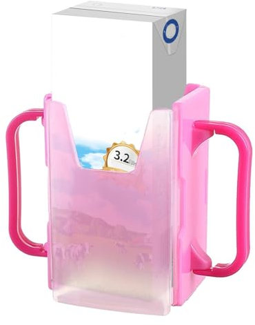 Support de boîte à jus – Support de tasse anti-compression, support de lait portable, pochette réglable | Support de carton de lait, design anti-déversement pour la maison, les voyages en voiture, les