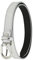 FASHIONGEN - Damengürtel aus italienischem Leder, LUNA - Silber, 95