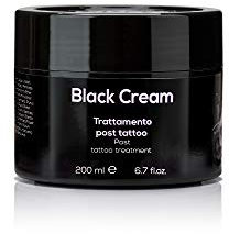 MUST - Crema tatuaggi Neri Per Trattamento Cura E Guarigione Post Tattoo Lenitiva ed Idratante Dona Sollievo E Rigenera La Pelle Non Macchia Made in Italy 200 ml