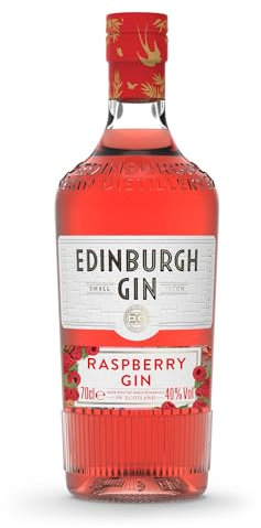 Edinburgh Gin Raspberry | Himbeer-Gin-Likör | Natürlich Aromatisiert | 40%. Vol. | 700ml