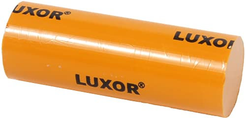 Luxor Orange Polishing Paste - Super Finish for Precious Metals, Copper, Lacquer Resins, Stainless Steel - 30 x 80 mm